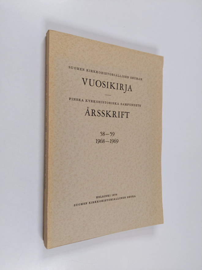 Eino (toim.) Murtorinne : Suomen kirkkohistoriallisen seu...