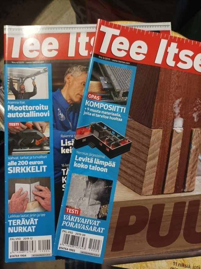 Tee Itse-lehtiä nippu vuodelta 2019, yhteensä 7 kappaletta