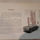 DATSUN OHJEKIRJA: OWENER;S MANUAL MODEL 510 - pikkukuva 2