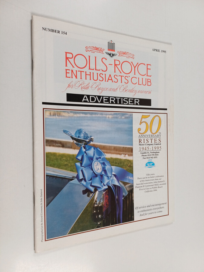 Rolls-Royce enthusiasts' club for Rolls-Royce and Bentley...