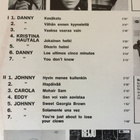 Danny Kristina Johnny Carola Eddy LP vuodelta 1967 - pikkukuva 3