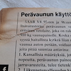Saab 96 V4 käyttöohjekirja v -75. - pikkukuva 3