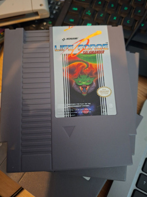 NES Life Force Salamander pal B EEC/SCN