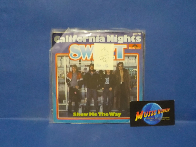 THE SWEET - CALIFORNIA NIGHTS M-/EX GER -78 7"