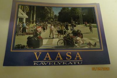 VAASA KÄVELYKATU KÄYTTÄMÄTÖN KORTTI