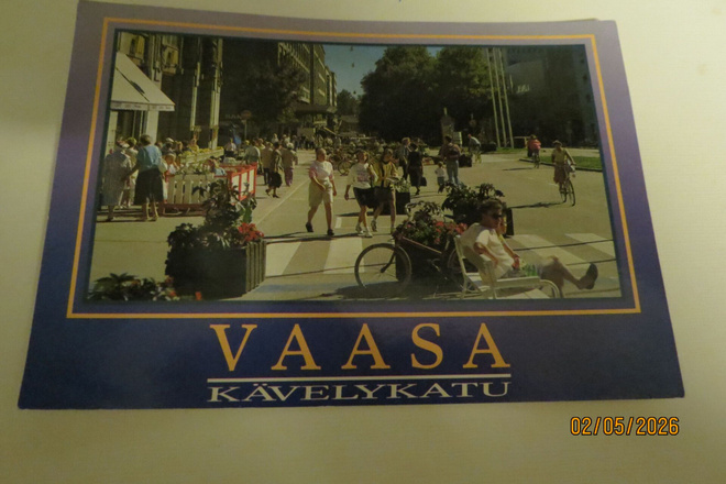VAASA KÄVELYKATU KÄYTTÄMÄTÖN KORTTI