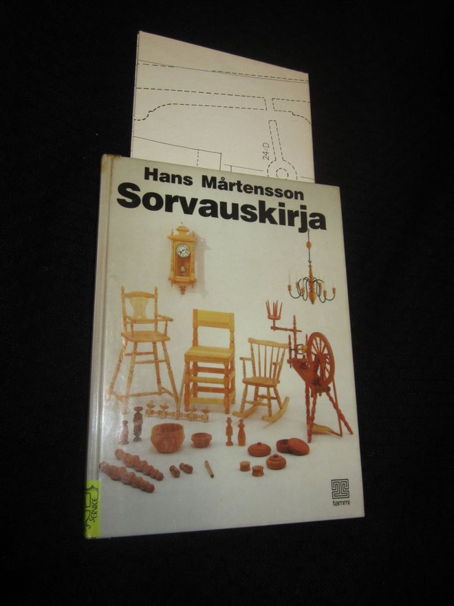 Hans Mårtesson:Sorvauskirja.Sid. + kaava-arkki