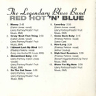 The Legendary Blues Band: Red Hot 'N' Blue (Rounder 1994) - pikkukuva 4