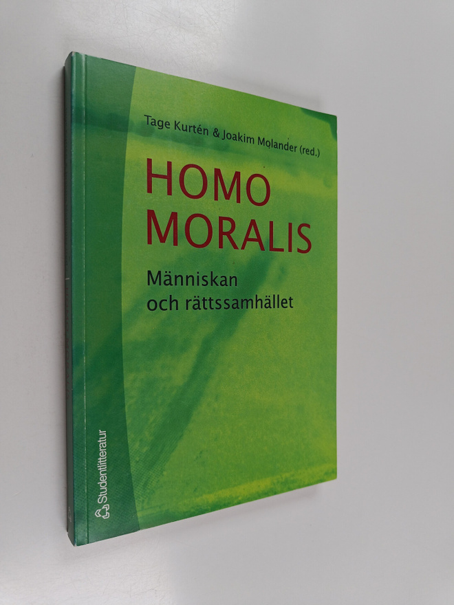 Homo moralis : människan och rättssamhället
