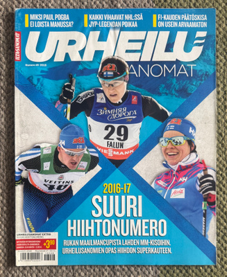 URHEILUSANOMAT #46 / 2016 SUURI HIIHTONUMERO