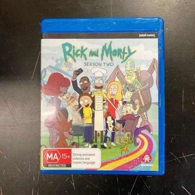 Rick And Morty - Kausi 2 Blu-ray