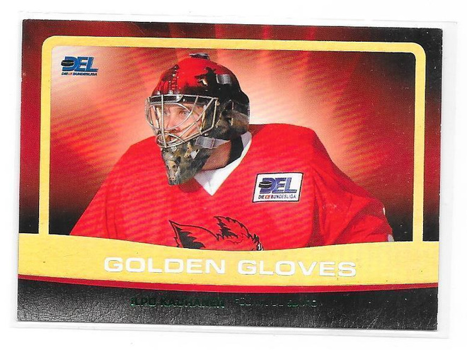 2008-09 DEL Golden Glove #CG3 Ilpo Kauhanen Duisburg MV