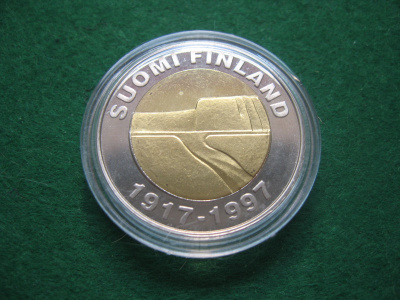 25 mk juhlaraha Itsenäisyys 80 v. - 1997