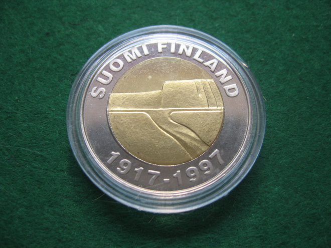 25 mk juhlaraha Itsenäisyys 80 v. - 1997