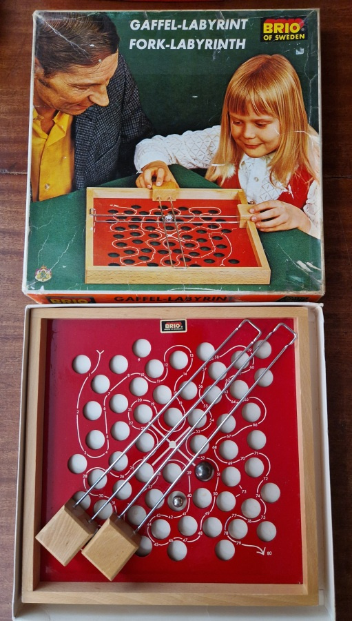 Gaffel-Labyrint Vintageapeli. Harvinaisuus 1970 Luvulta