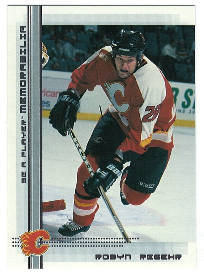 00-01 ITG Be A Player Memorabilia #214 Robyn Regehr