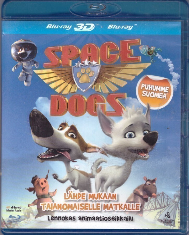 Space Dogs (Puhuttu suomeksi / ruotsiksi)
