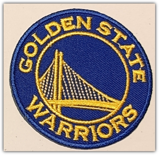 NBA - Golden State -kangasmerkki / hihamerkki