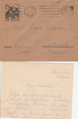 KUORI SOTAKOIRAKOULU + SISÄLTÖ KENTTÄPOSTINA