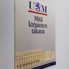 Martti Favorin : UM : mitä kirjainten takana - pikkukuva 1