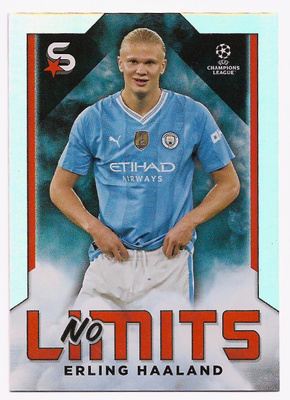 2023-24 Topps Superstars No Limits #NL11 Erling Haaland