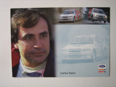 Ford rallikortti 14 A: Ford Escort  Cosworth / Carlos Sainz