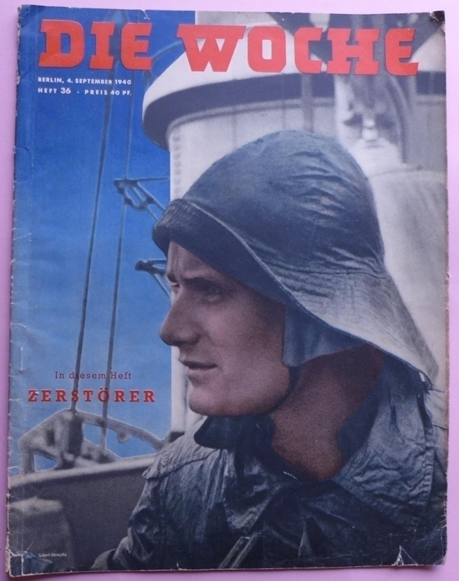 LEHTI Hakaristi Saksan Viikko lehti v. 1940.