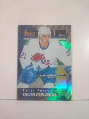 1994-95 Select - Youth Explosion #YE 7 Peter Forsberg