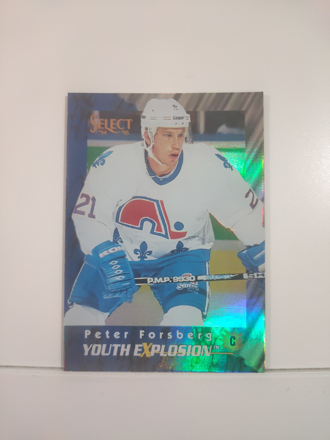 1994-95 Select - Youth Explosion #YE 7 Peter Forsberg