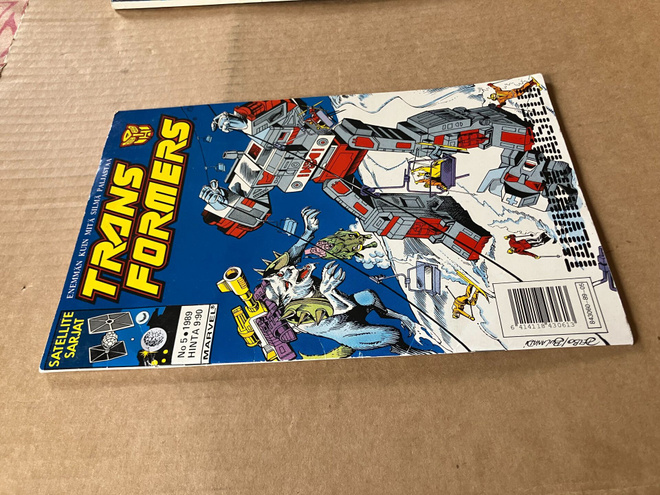 TRANSFORMERS 5/1989 HYVÄ