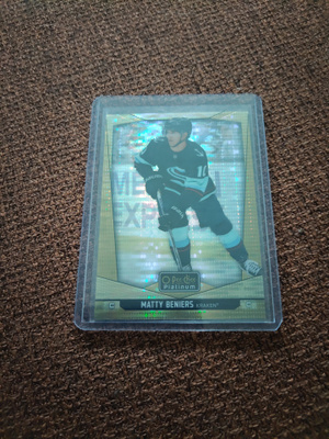 Matty Beniers 24-25 Opc Platinum #139 "Seismic Gold /50"