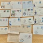 16xVANHA Ensipäiväkuori FDC Olympia 1952 Mannerheim ym 1950- - pikkukuva 1