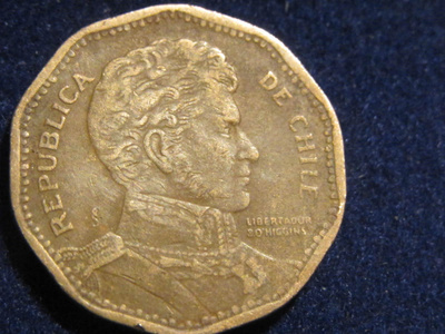 50 pesos 2006 Chile.