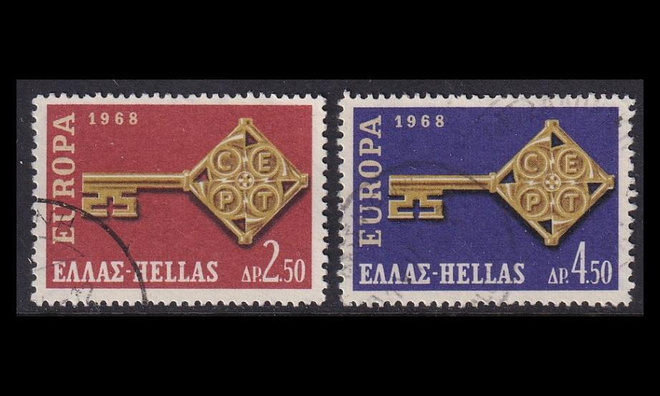 Kreikka 974-5 o Europa (1968)