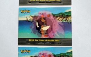 Pokemon topps EP19 The ghost of Maiden Peak