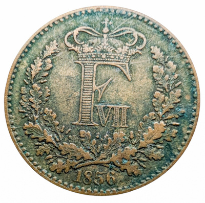 Tanska 1 Skilling 1856