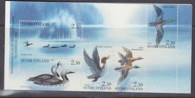 1993 Vesilintuja vihko postituoreena.