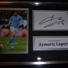 Aito Aymeric Laporte nimikirjoitus COA Manchester City - pikkukuva 2