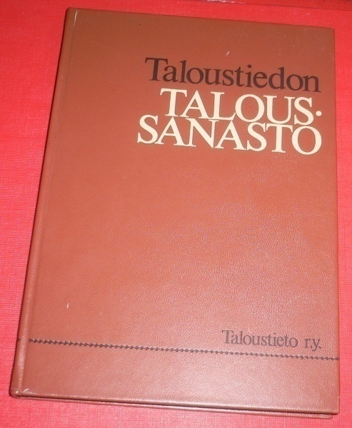 Taloustiedon Taloussanasto