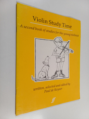 Violin Study Time: A Second Book of Studies for the young...