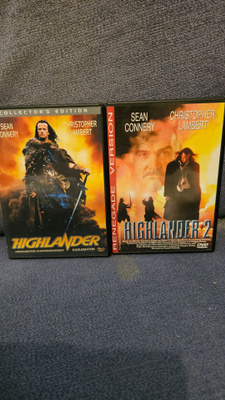 Highlander 1 & 2  ( Christopher Lambert, Sean Connery )