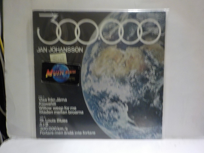 JAN JOHANSSON - 300.000 EX+/EX RUOTSI 1972 LP