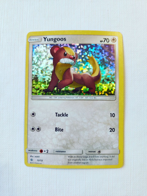 Yungoos - McDonalds 2017 Promo Card Holo