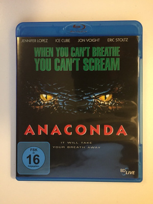 Anaconda (Blu-ray) Jennifer Lopez, Jon Voight (1997)