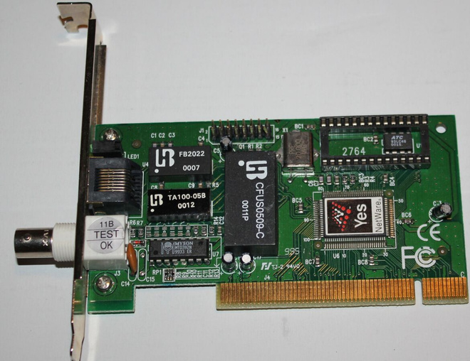 PCI-verkkokortti, DOS/OS2/Win3.1x/Win95/NT