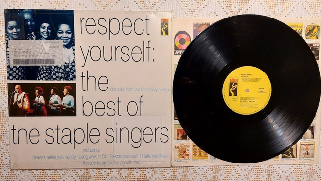 LP The Staple Singers: Respect Yourself – The Best Of