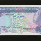 Sao Tome e Principe 1000 Dobras 4.1.1989, P62, UNC - pikkukuva 1