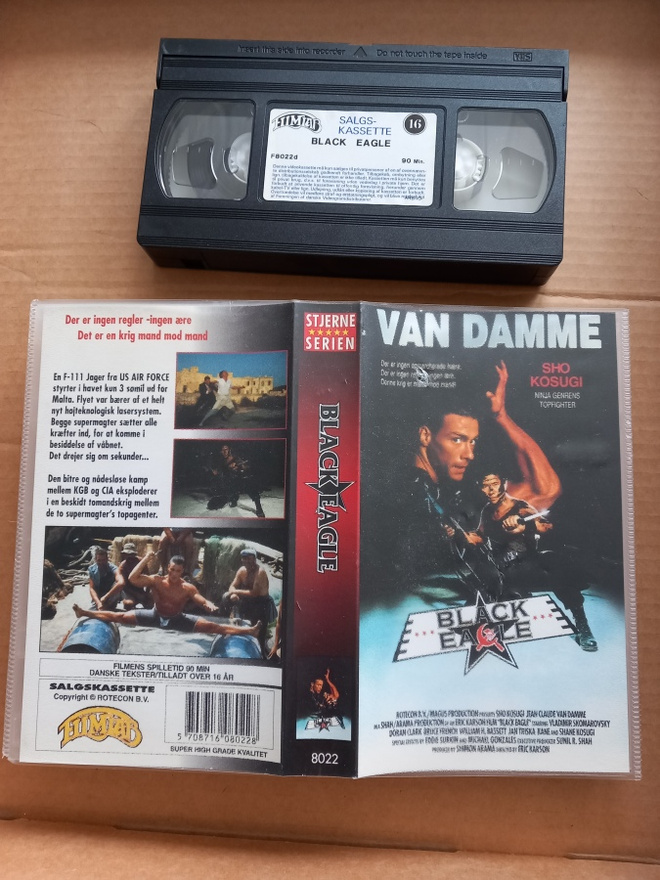Black eagle tanska [VHS]