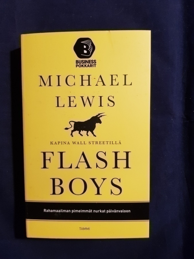 Lewis, Michael: Flash boys -kapina Wall Streetillä