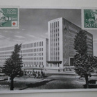Helsinki, Postitalo, raitiovaunu pysäkillä p. 1944, SPR-merk - pikkukuva 1